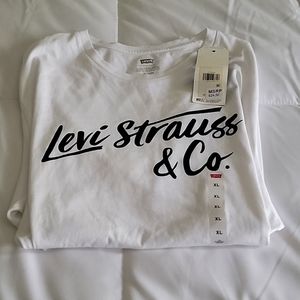 Levi's White XL T-shirt